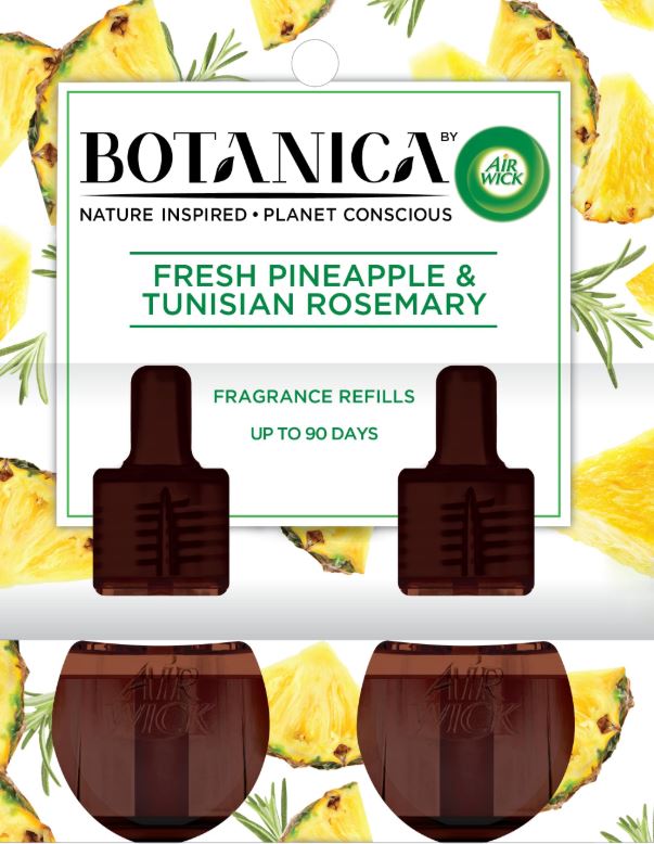 AIR WICK Botanica Scented Oil  Fresh Pineapple  Tunisian Rosemary